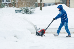 Snowblowing